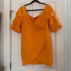 Off the shoulder bodycon dress